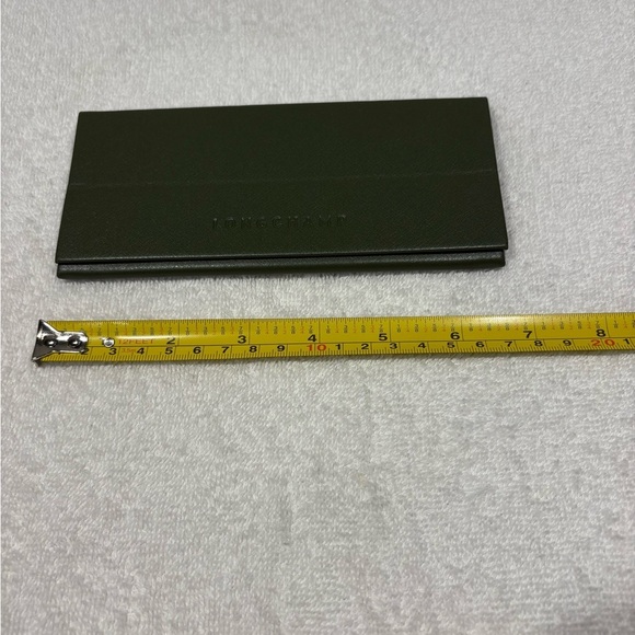 Longchamp Olive Green Folding Eyeglasses Case - Picture 6 of 11